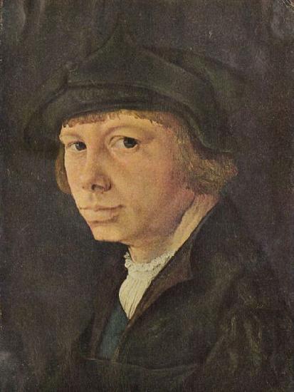 Lucas van Leyden Self portrait oil painting image
